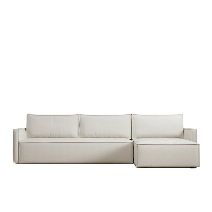 Play Storage Sofa Bed with Chaise - Slim Arms (Queen)