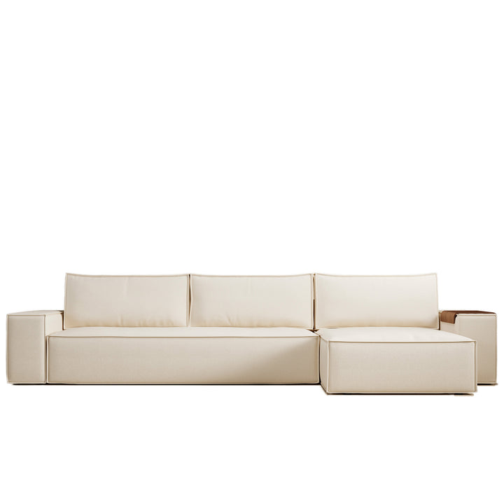 Play Storage Sofa Bed with Chaise - Wide Arms (Queen)