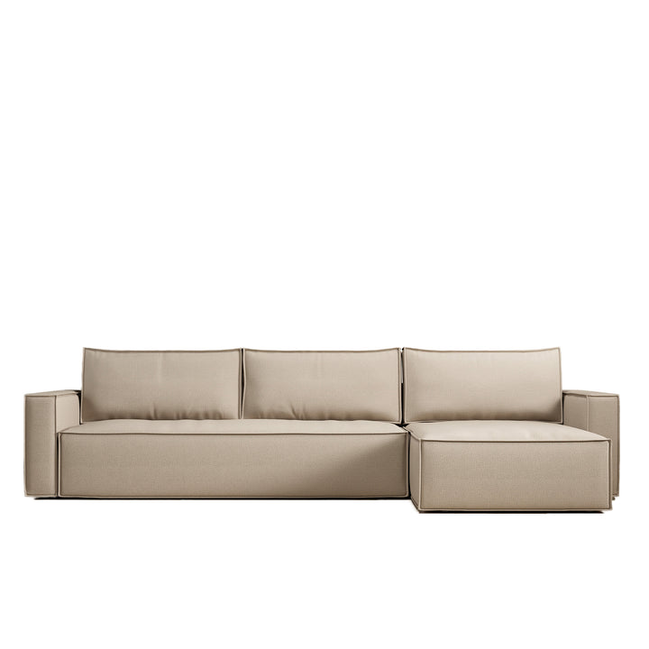 Play Storage Sofa Bed with Chaise - Standard Arms (Queen)