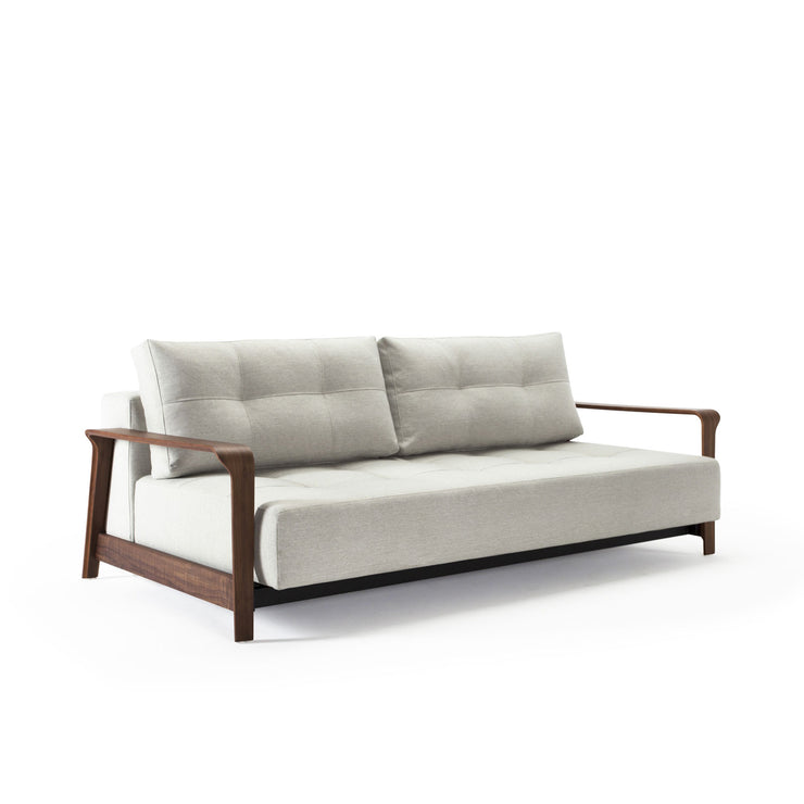Movie Night Sofa Bed - Wood Arms (Queen)