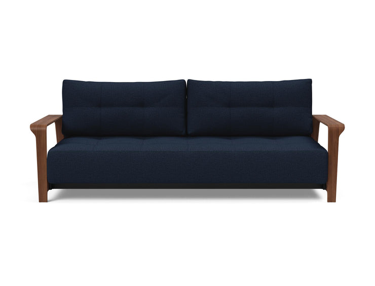 Movie Night Sofa Bed - Wood Arms (Queen)